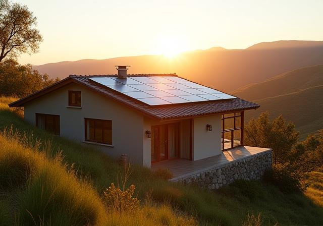 Instalación residencial de 5 kW con baterías de litio en Valle del Elqui