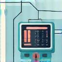Icono de Gestión Inteligente de Energía IoT
