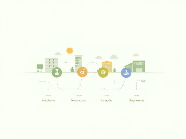 Diagrama ilustrativo del proceso de instalación y seguimiento de proyectos solares